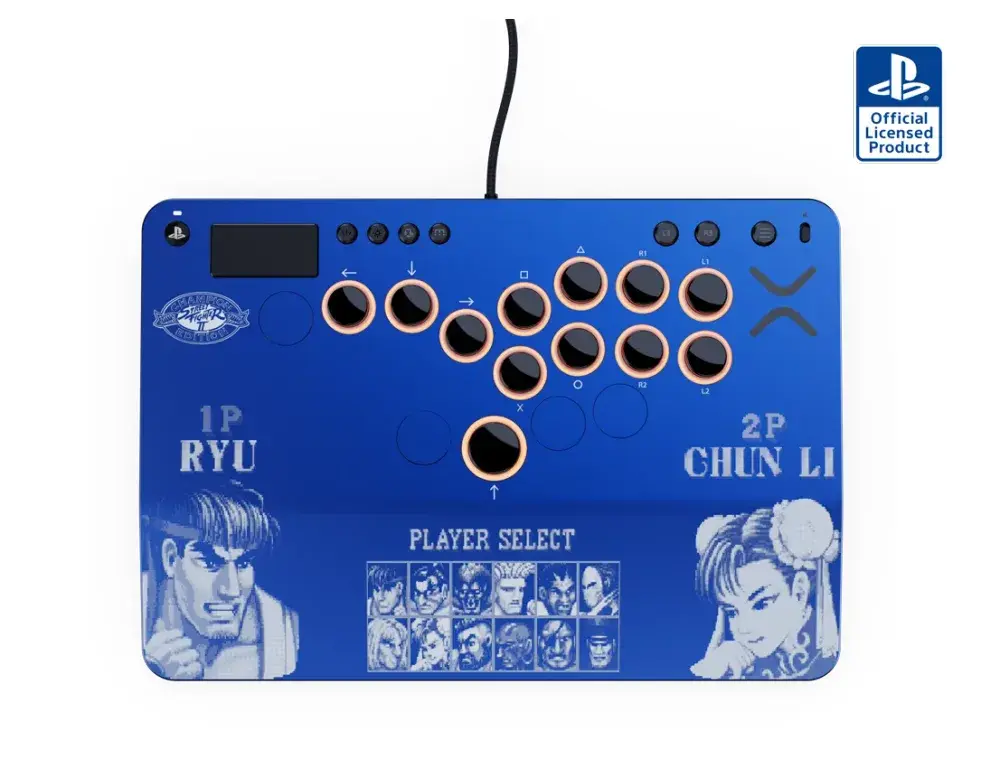 Victrix Pro KO Leverless Fight Stick - Street Fighter II: Champion Edition