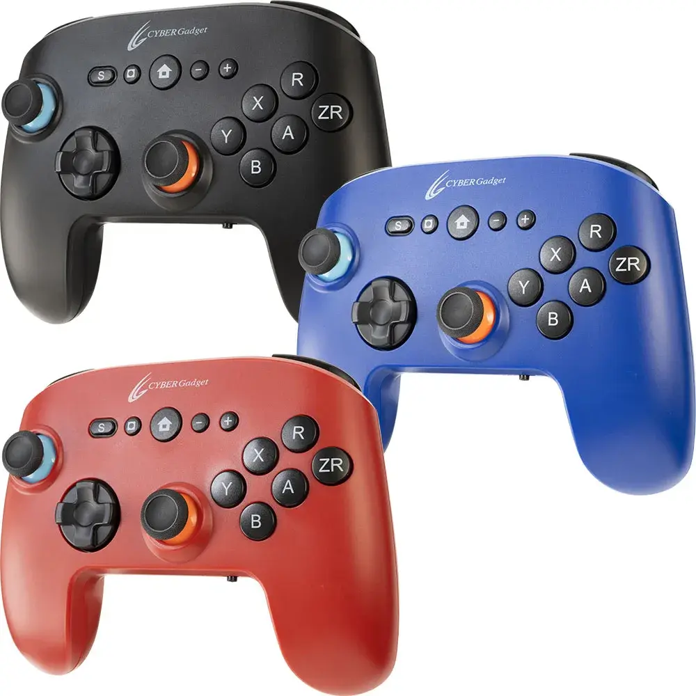 サイバーガジェット ゲーミングコントローラー6B 無線タイプ（Switch2用）CY-S2GC6BWL