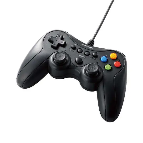 ELECOM 有線FPSゲームパッド GP30SV JC-GP30SVBK