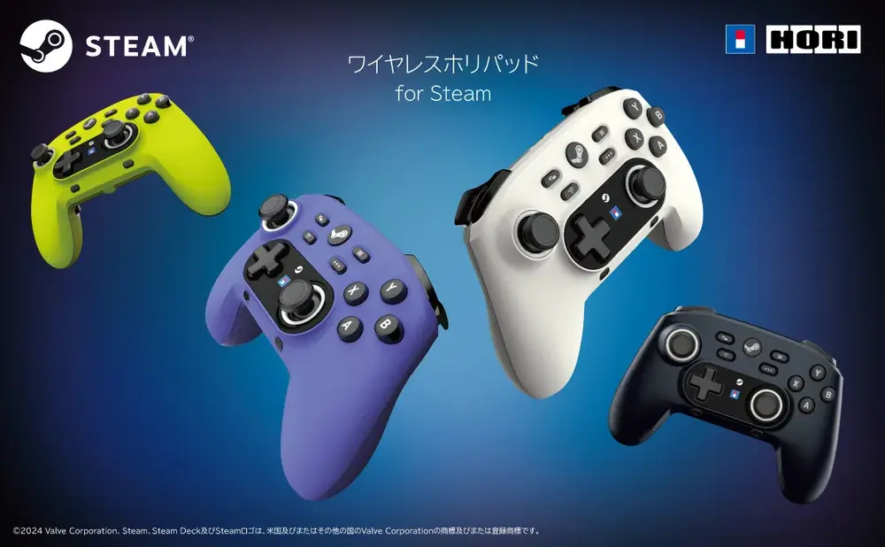 HORI ワイヤレスホリパッド for Steam HPC-055