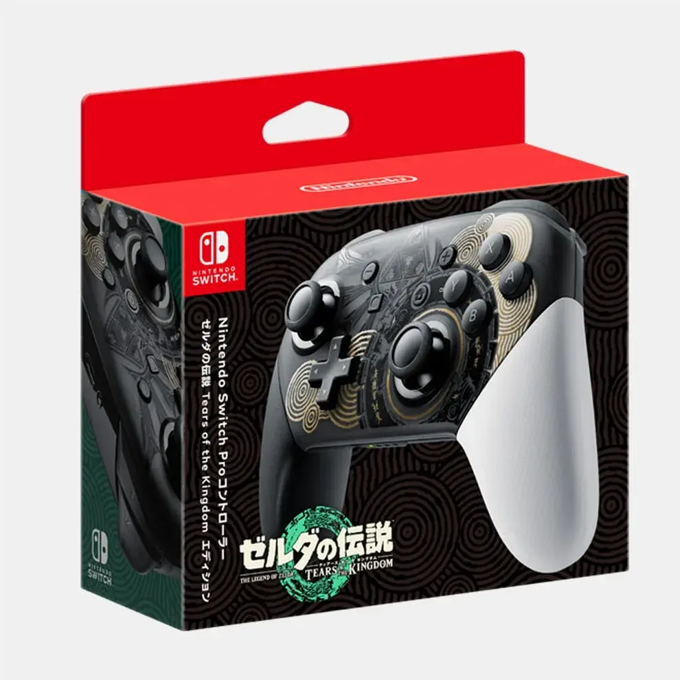 Nintendo Switch Proコントローラー ゼルダの伝説 ティアーズ オブ ザ キングダムエディション