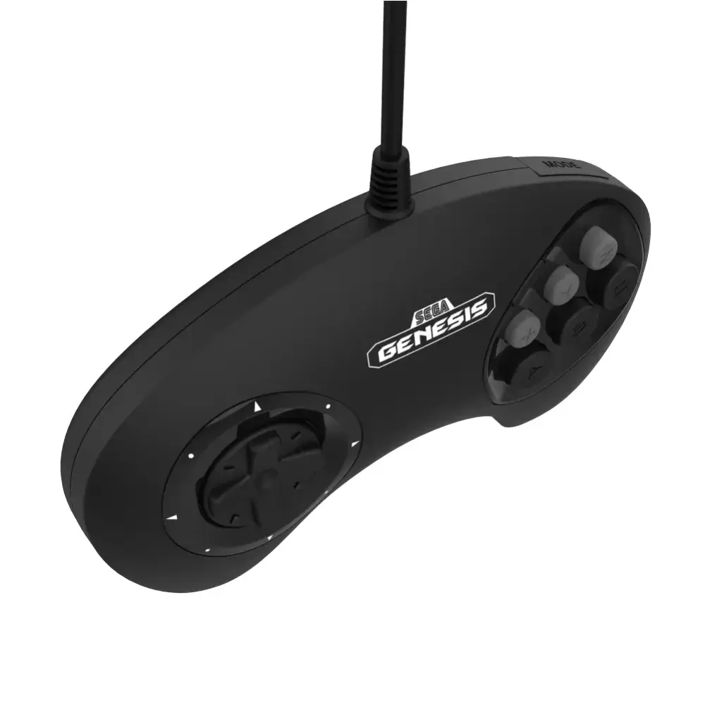 Retro-Bit SEGA Genesis/Mega Drive BIG6 Arcade Pad - Wired Console Port