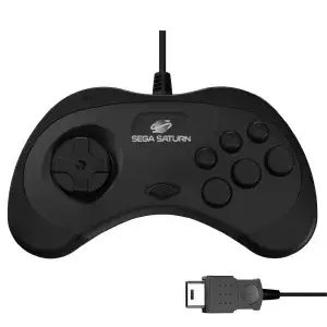 SEGA Saturn 8-Button Arcade Pad - Wired USB Port