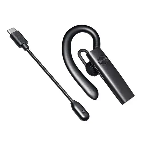 サンワサプライ Bluetoothヘッドセット（外付けマイク付き） MM-BTMH61BK