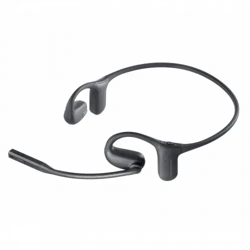サンワサプライ Bluetoothオープンイヤーヘッドセット(有線接続対応) MM-BTSH73BK