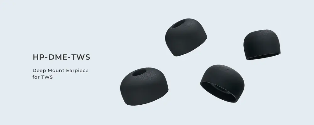 ラディウス ディープマウントイヤーピース HP-DME-TWS