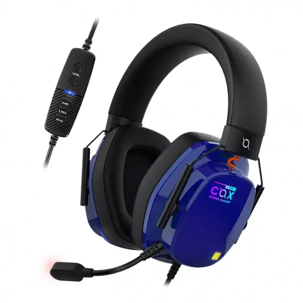 COX CH31 Aviation Virtual 7.1 LED Gaming Headset