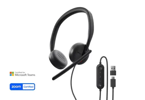 Dell Pro 有線ヘッドセット WH3024