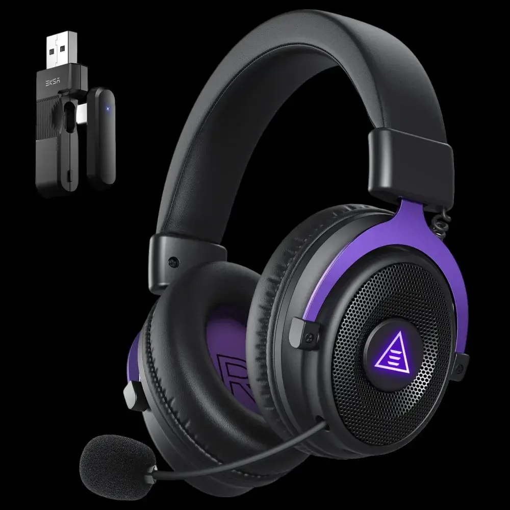EKSA E900WT 3D Stereo Sound Wireless Gaming Headset