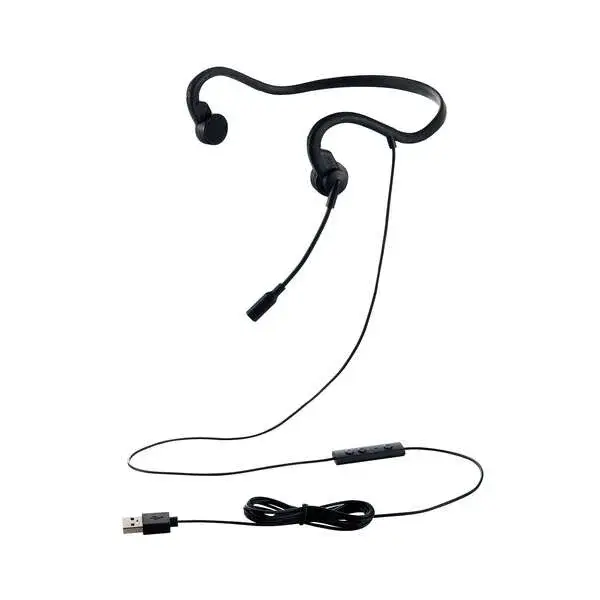 ELECOM 有線骨伝導ヘッドセット USB-A BC05U