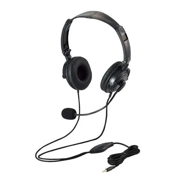 ELECOM ヘッドセット(4極両耳折りたたみオーバーヘッド) HP20T