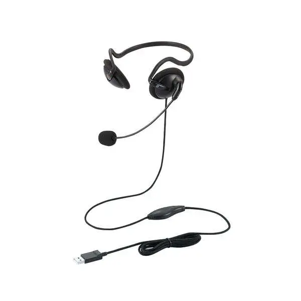 Type-C変換付きネックバンドヘッドセット NB05UC