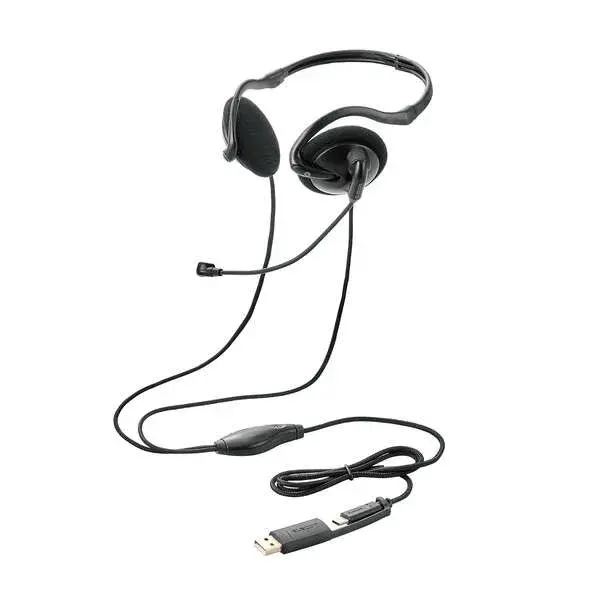 指向性マイクモバイルヘッドセットネックバンド USB Type-C NB11SC