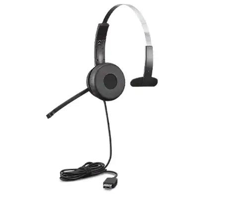Lenovo 100 USBモノラルヘッドセット