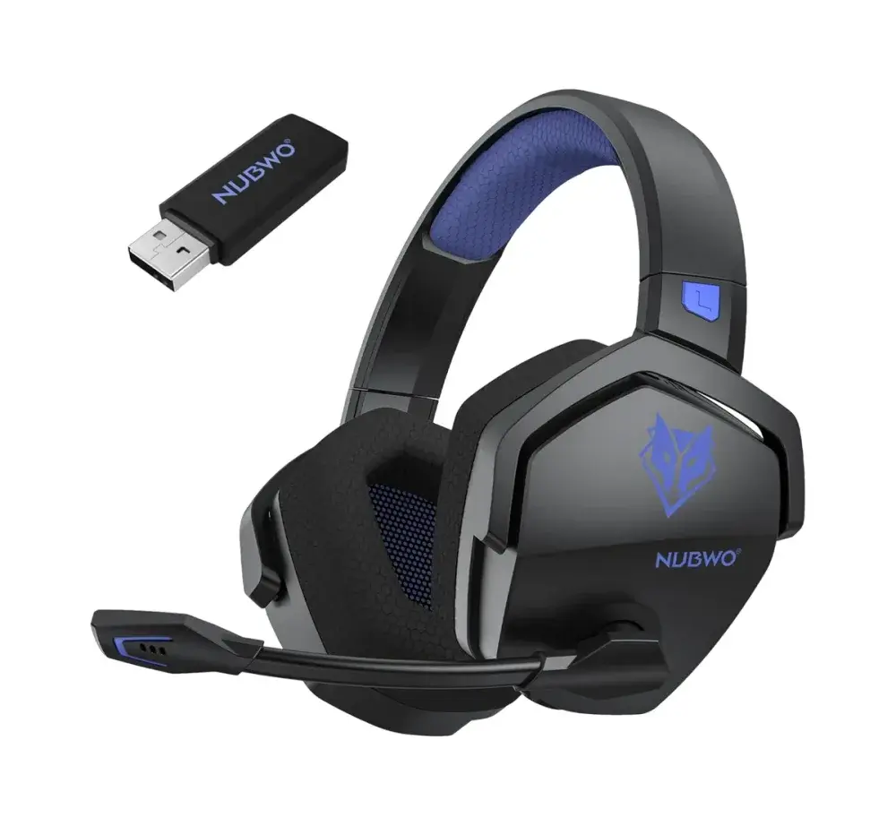 G06 100H Battery Dual Wireless Gaming Headset