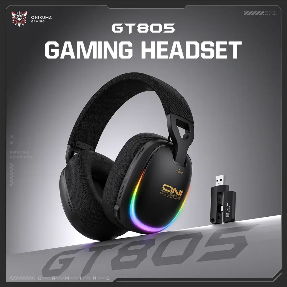 ONIKUMA GT805 Performance Upgrade Gaming Headset