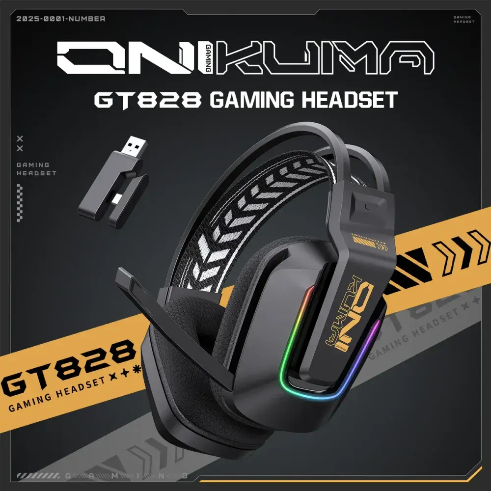 ONIKUMA GT828 Multi-Mode Gaming Headset