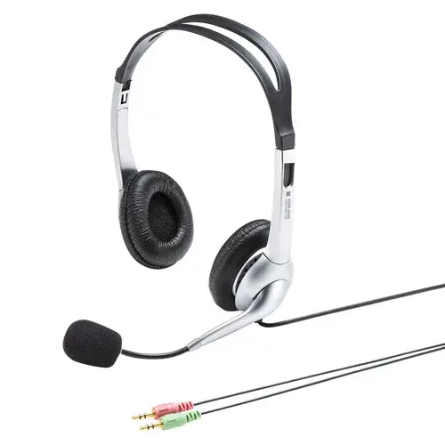 サンワサプライ マルチメディアPCヘッドセット（ノイズキャンセルマイク） MM-HS507NCN