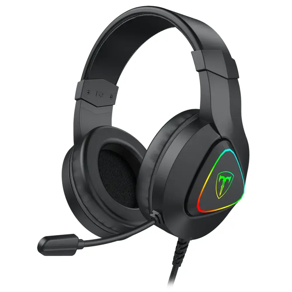 T-RGH306 Black Wired Backlighting Gaming Headset