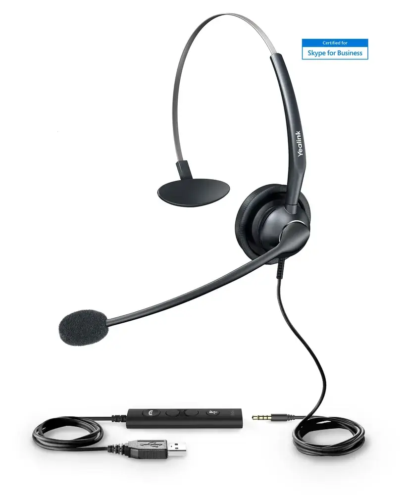 YHS34 QD to RJ Wired Headset