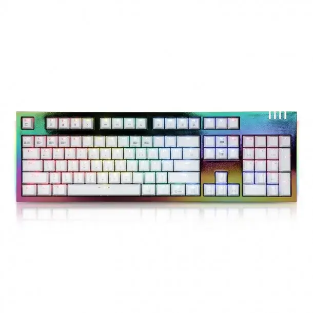 K9700 Kailh Optical Crystal Metallic Moving LED Keyboard