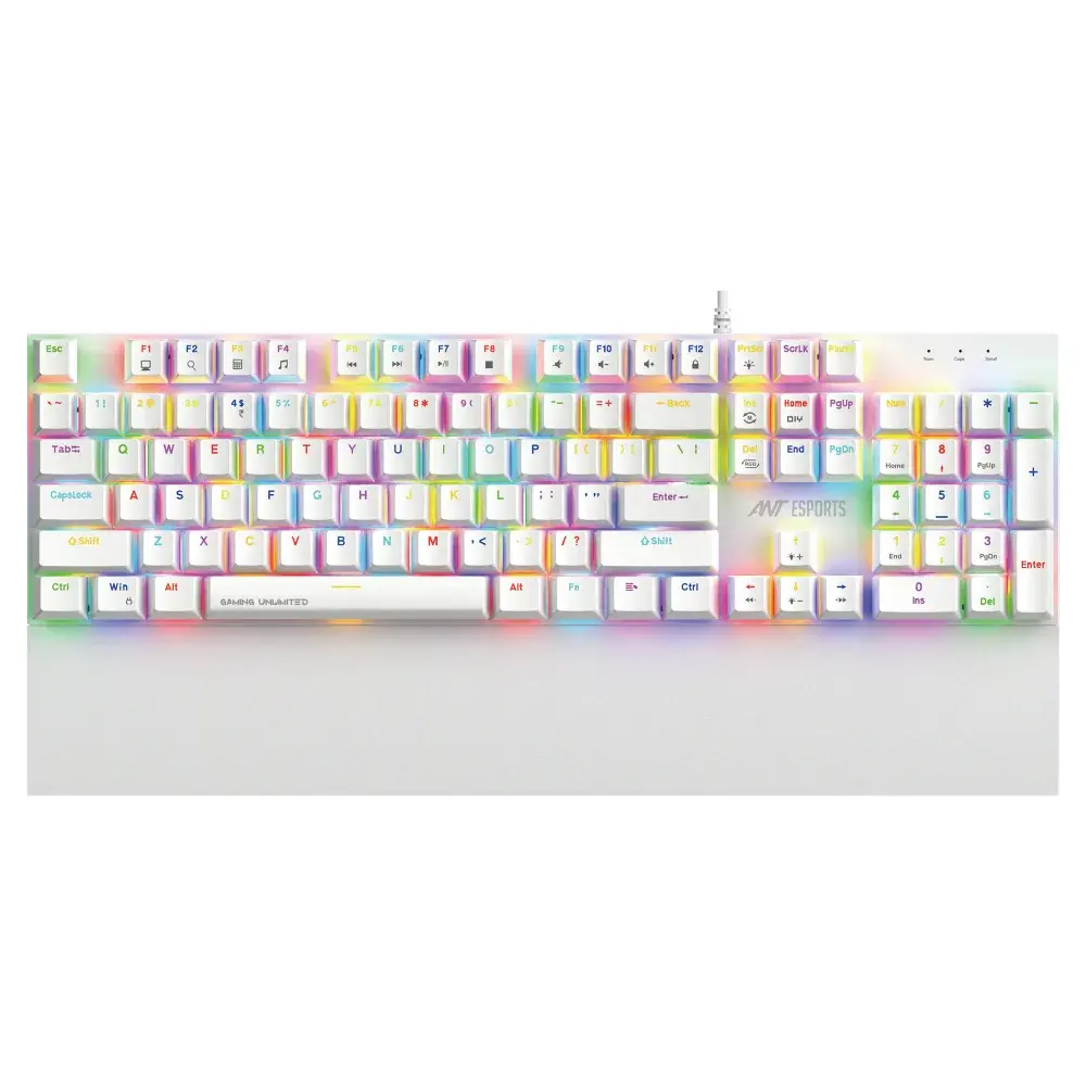 Ant Esports MK4100 Per-Key RGB Mechanical Gaming Keyboard