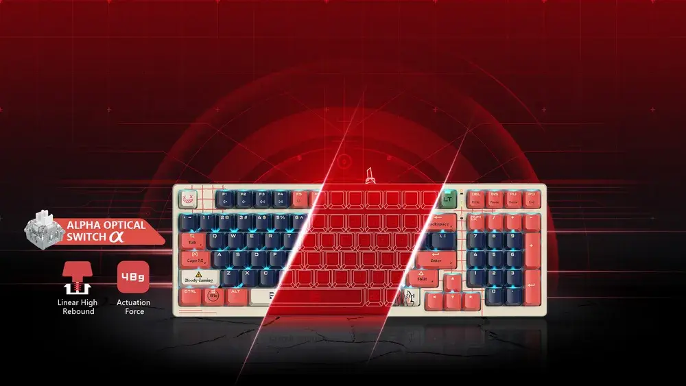 AT98 ALPHA OPTICAL SWITCH KEYBOARD