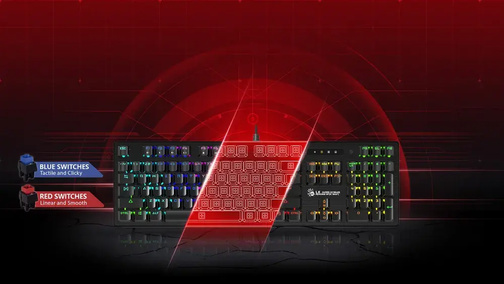 B825R Light Strike Gaming Keyboard