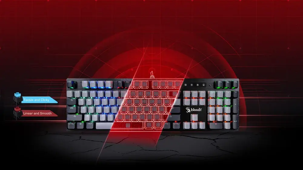 B828N Light Strike Gaming Keyboard