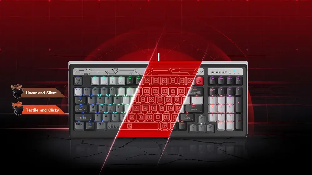 B950 Light Strike Gaming Keyboard