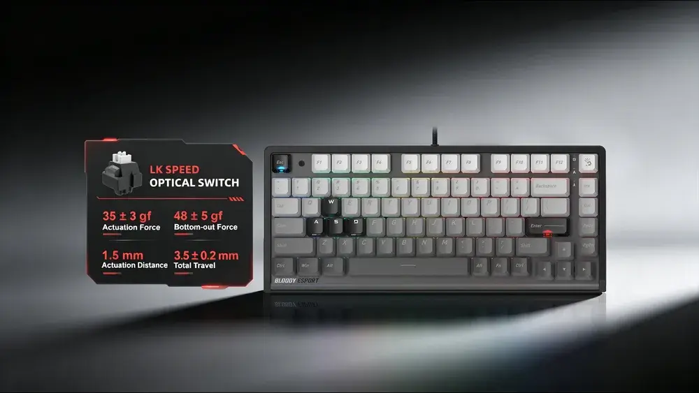 LK70 LK OPTICAL MECHANICAL SWITCH KEYBOARD