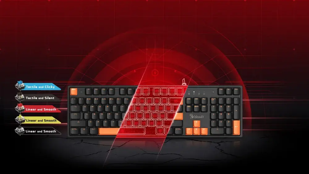 S510 Mechanical Switch Gaming Keyboard