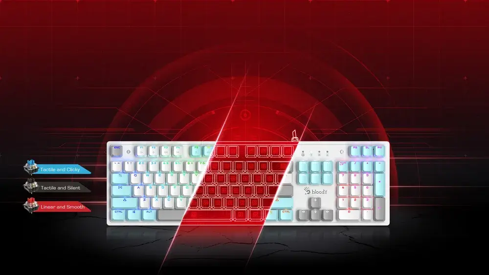 S510N Mechanical Switch RGB Gaming Keyboard
