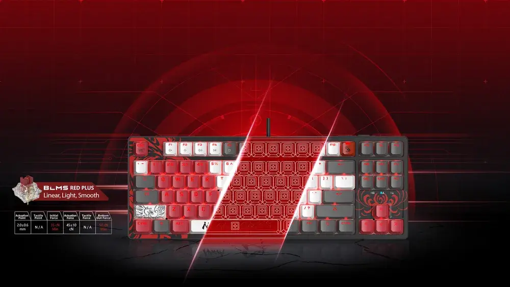 S87 Hot-Swappable Mechanical Keyboard