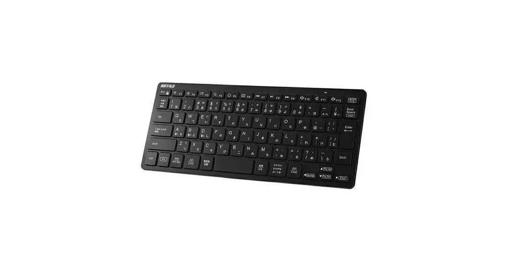 Bluetooth5.0対応 ミニキーボード 日本語配列 BSKBB340
