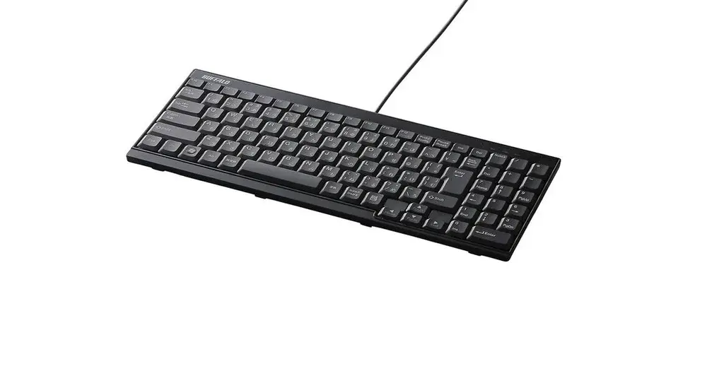 USB接続 有線スリムキーボード BSKBU14