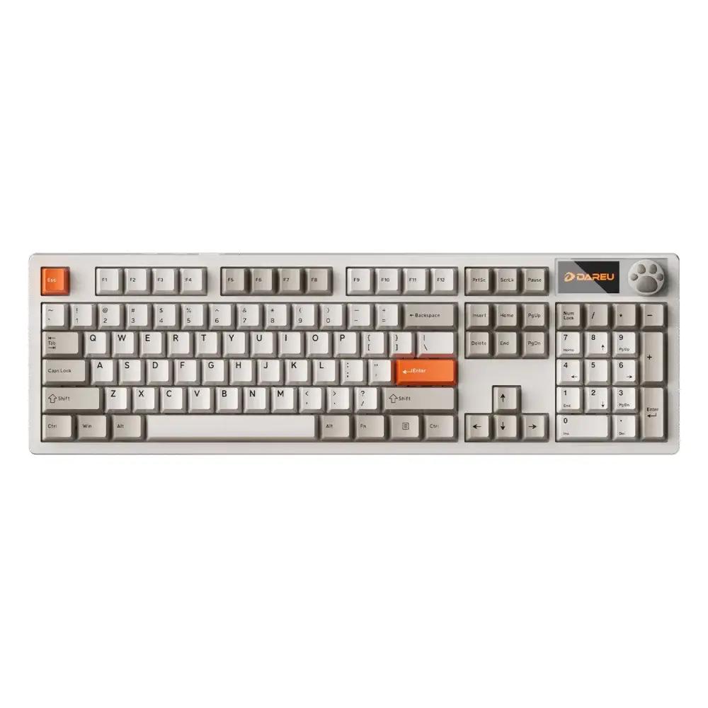 A104 Master 8K Full-Size Wireless RGB Keyboard with TFT & Knob