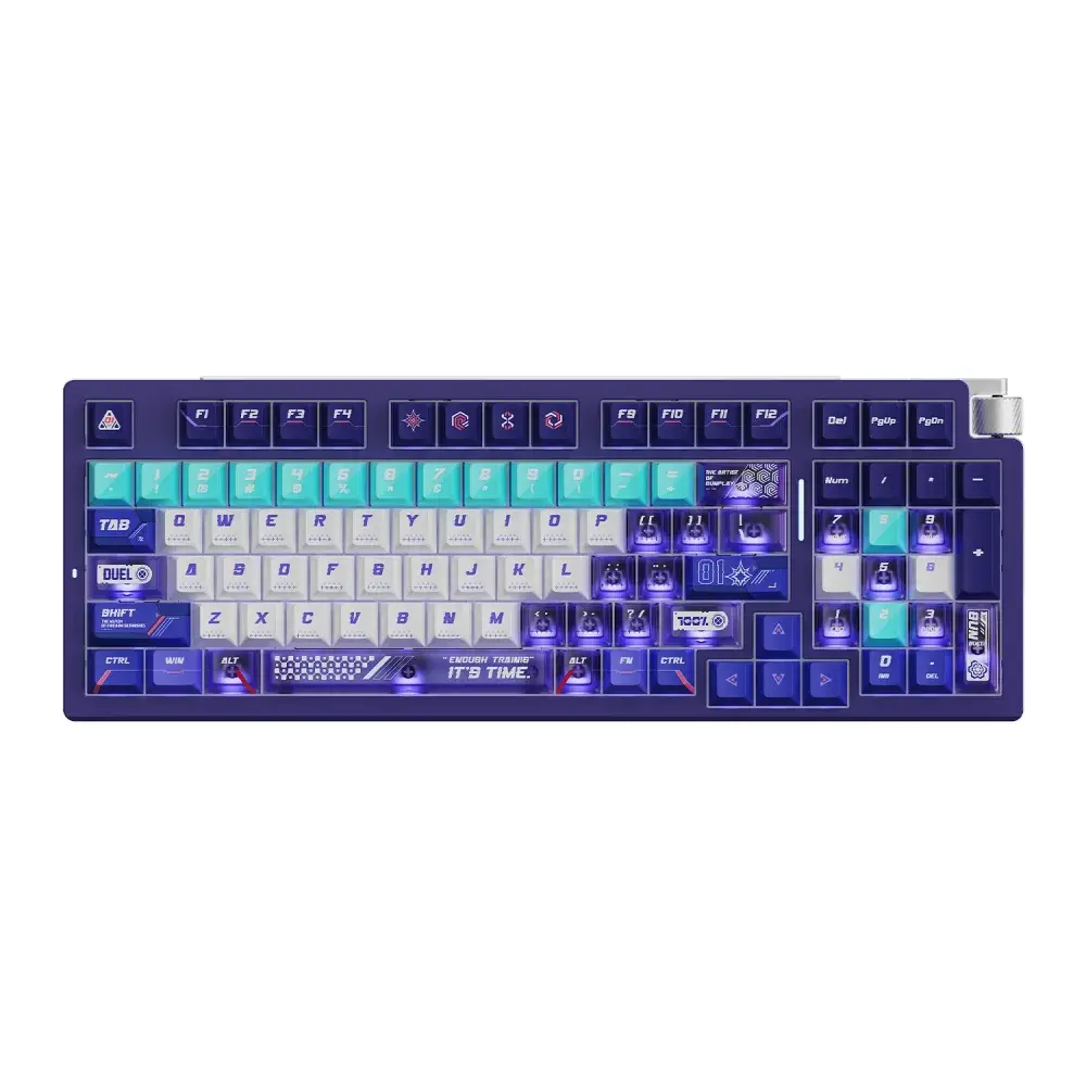 COOL 98 Tri-Mode Mechanical Keyboard with SOCD & 180° Halo Lighting