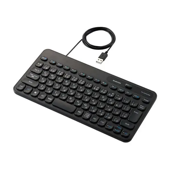 ELECOM 有線ミニキーボード TK-CM10UMK