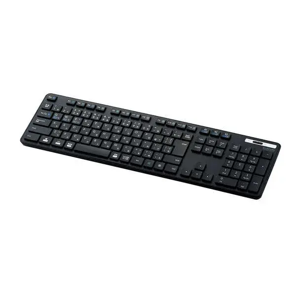 ELECOM Bluetooth(R) 5.0 薄型フルキーボード TK-FBM120