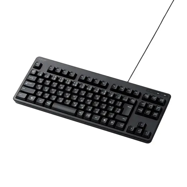ELECOM 有線コンパクトキーボード TK-FCM103