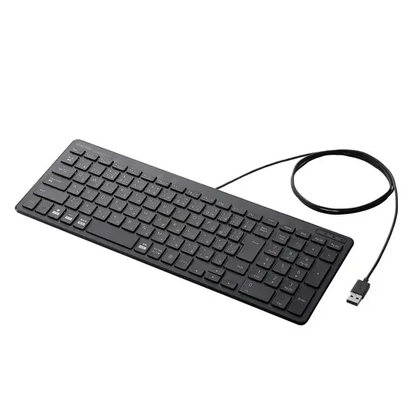 有線超薄型コンパクトキーボード TK-FCP097
