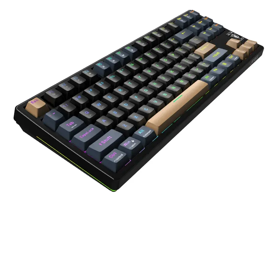 WKL-102 88-Key Tri-Mode Mechanical Keyboard