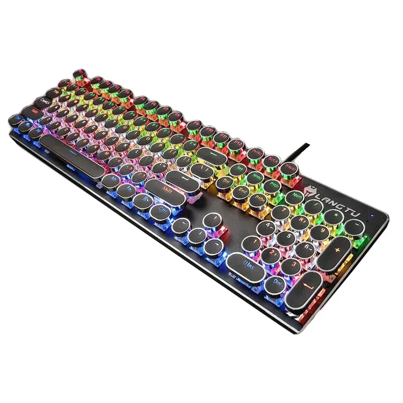 LANGTU G100 Punk RGB Blue Switch Gaming Mechanical Keyboard