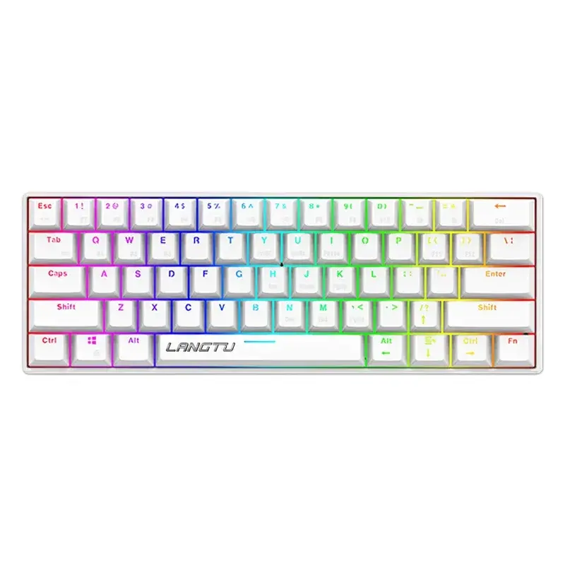 LANGTU G1000 Dual-Mode Bluetooth 5.0 + Type-C Wired Mechanical Keyboard