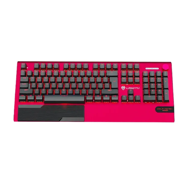 LANGTU K1000 Pro RGB Wired Gaming Mechanical Keyboard (Rotary Knob)