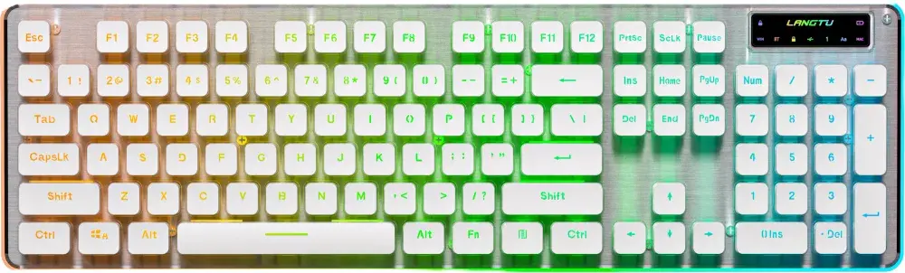 LANGTU L1 Full Metal Panel Membrane Keyboard