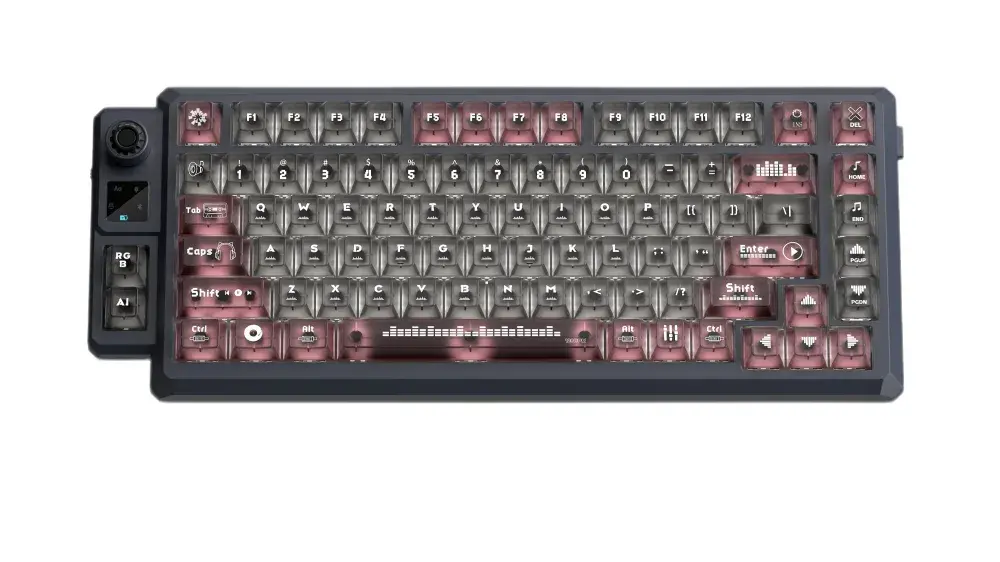 LANGTU T75 High-End RGB Tri-Mode Gaming and Office Mechanical Keyboard