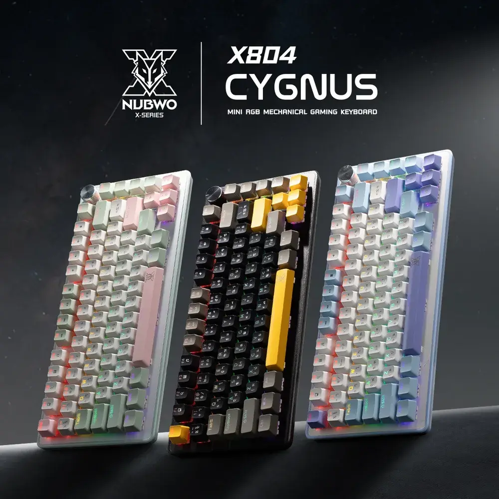 Nubwo X804 Mini RGB Gaming Keyboard