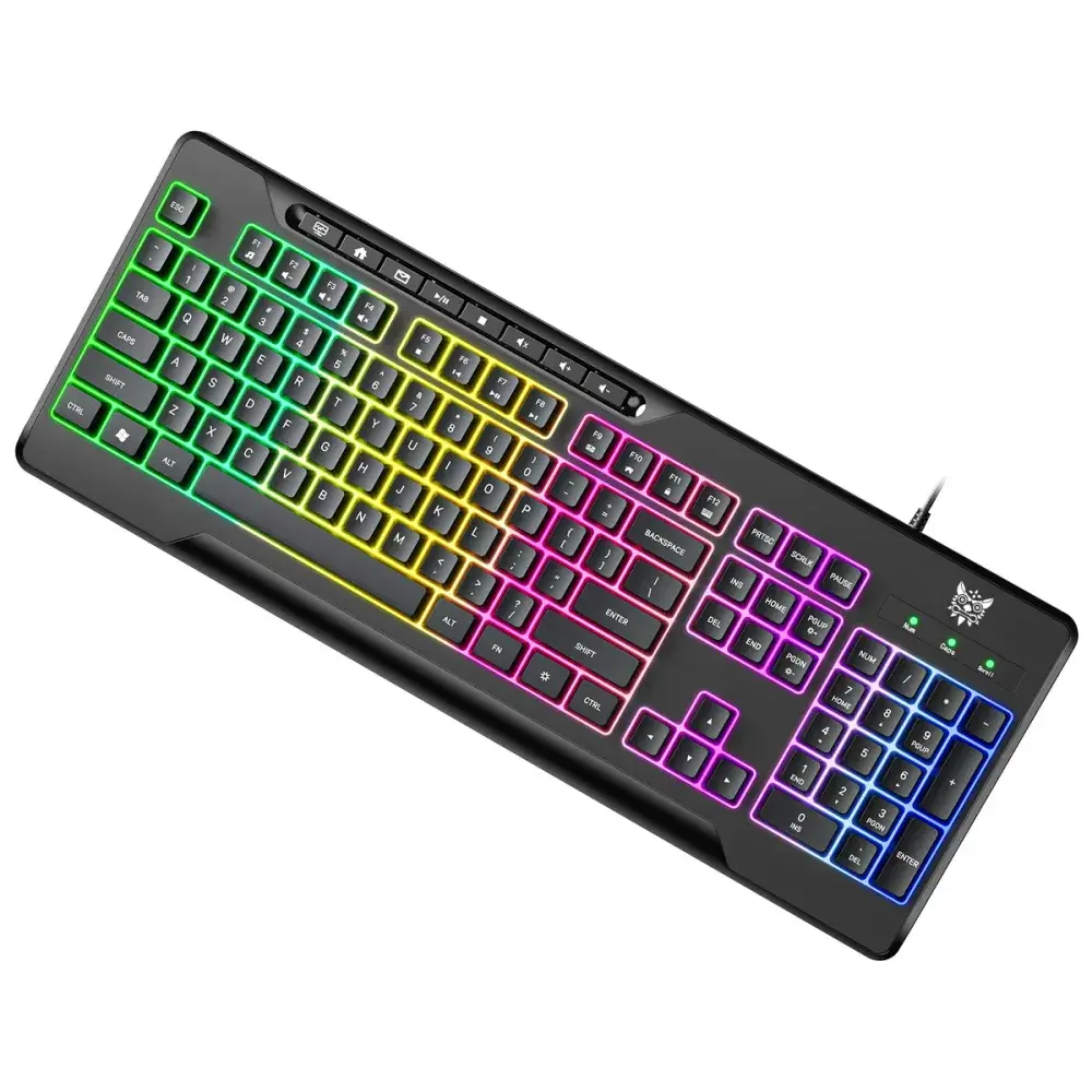 ONIKUMA G32 Matte Black Wired Gaming Keyboard